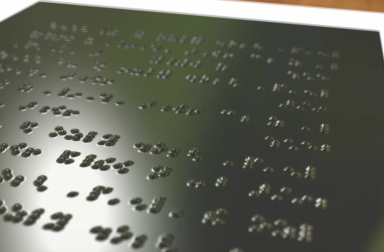picture of braille tablet
